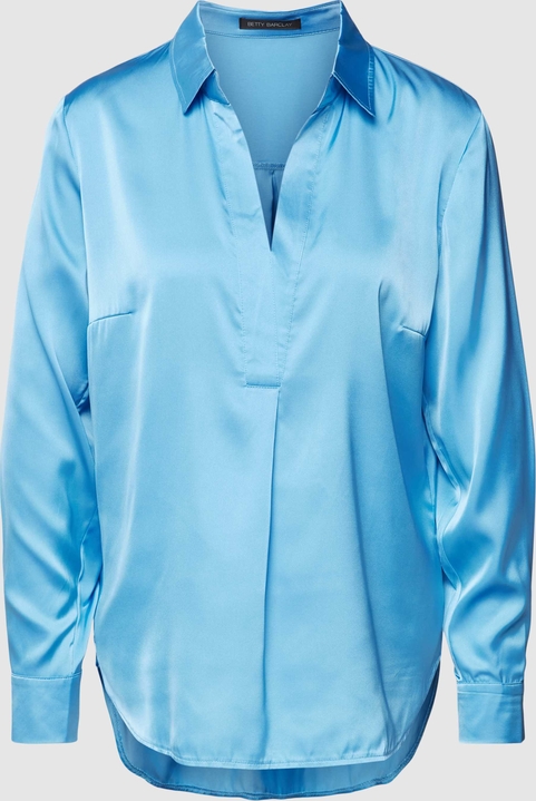 Niebieska bluzka Betty Barclay z dekoltem w kształcie litery v