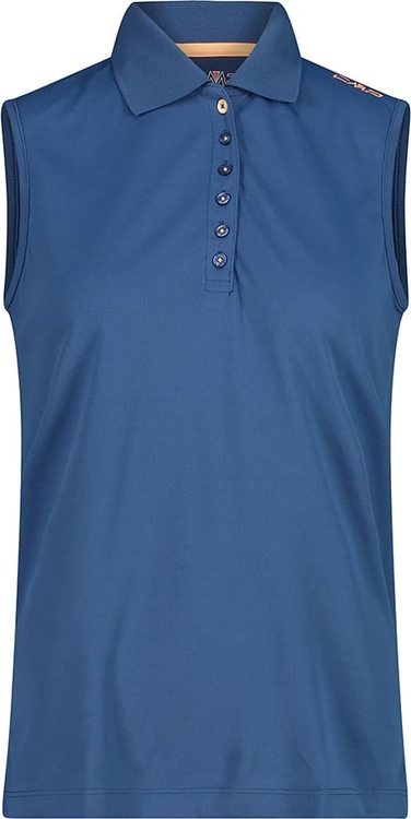 Niebieska bluzka CMP z dekoltem w kształcie litery v w stylu casual