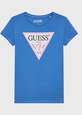 Niebieska bluzka dziecięca Guess
