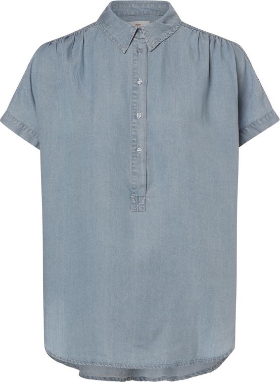 Niebieska bluzka Fynch Hatton w stylu casual