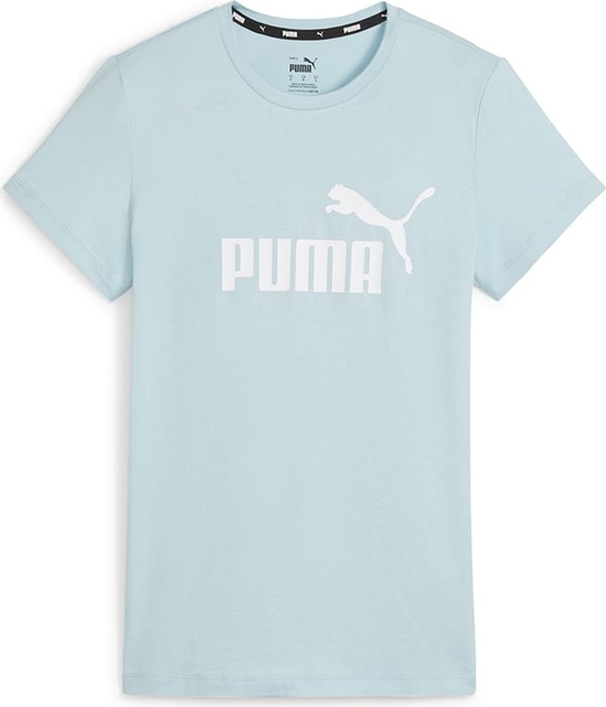 Niebieska bluzka Puma z bawełny w sportowym stylu
