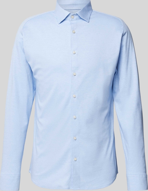 Niebieska koszula Desoto z klasycznym kołnierzykiem