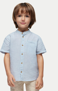 Niebieska koszula dziecięca Mayoral dla chłopców