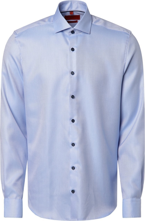 Niebieska koszula Finshley & Harding z bawełny