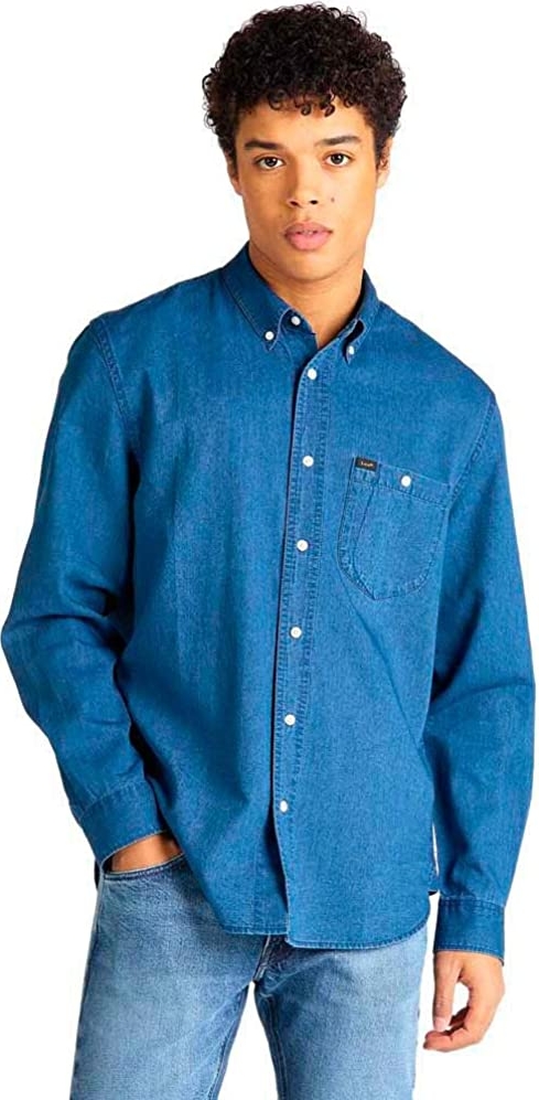 Niebieska koszula Lee