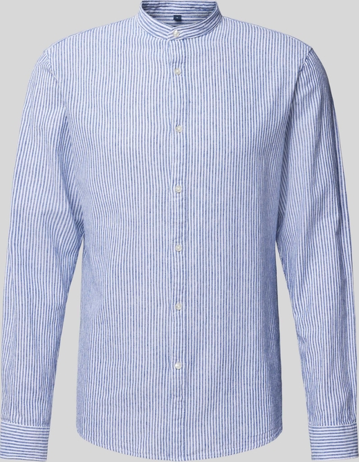 Niebieska koszula McNeal w stylu casual ze stójką