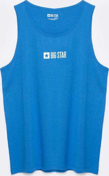 Niebieska koszulka Big Star w młodzieżowym stylu