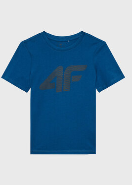 Niebieska koszulka dziecięca 4F dla chłopców