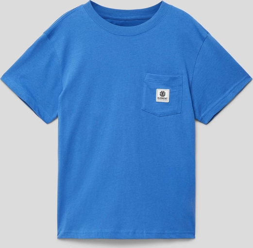 Niebieska koszulka dziecięca Element z bawełny dla chłopców