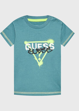 Niebieska koszulka dziecięca Guess