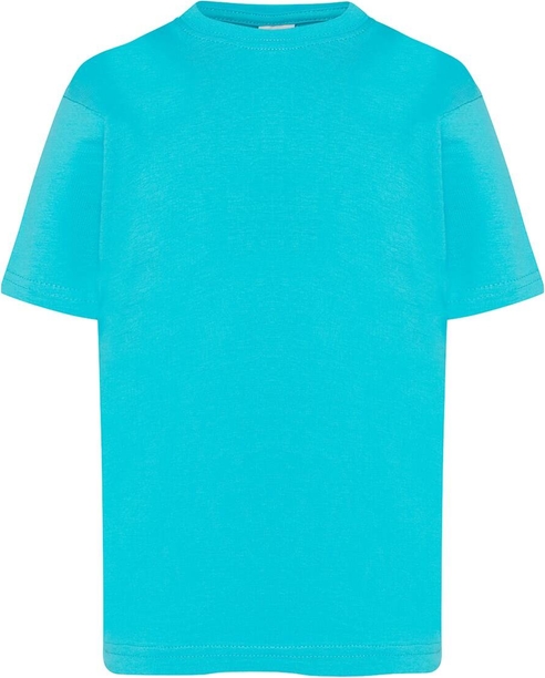 Niebieska koszulka dziecięca JK Collection z bawełny dla chłopców