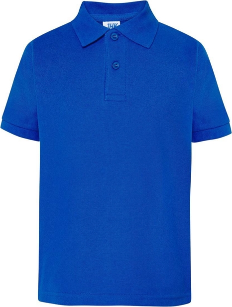 Niebieska koszulka dziecięca JK Collection z dzianiny dla chłopców