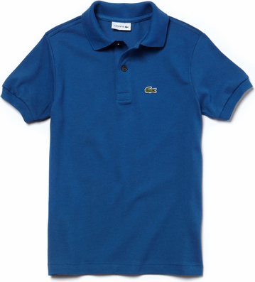 Niebieska koszulka dziecięca Lacoste
