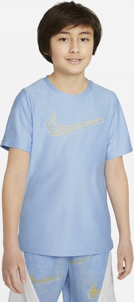 Niebieska koszulka dziecięca Nike z jeansu