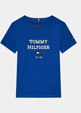 Niebieska koszulka dziecięca Tommy Hilfiger