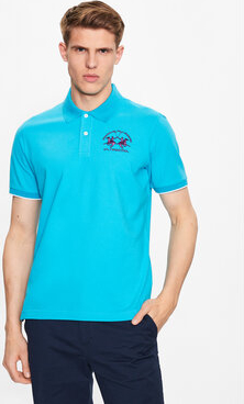 Niebieska koszulka polo La Martina