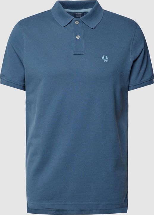 Niebieska koszulka polo McNeal w stylu casual