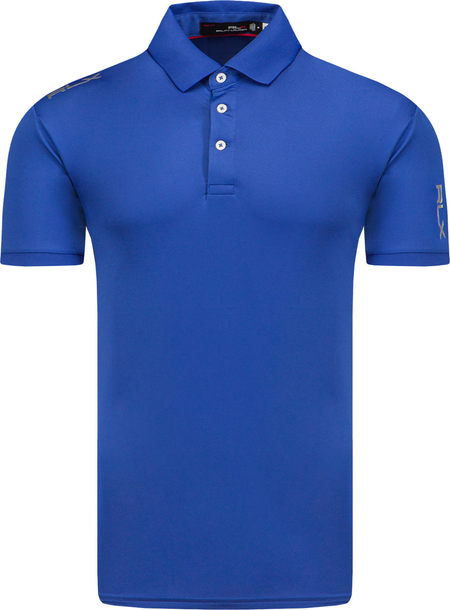 Niebieska koszulka polo Ralph Lauren w stylu casual