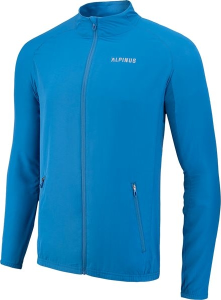 Niebieska kurtka Alpinus w sportowym stylu krótka