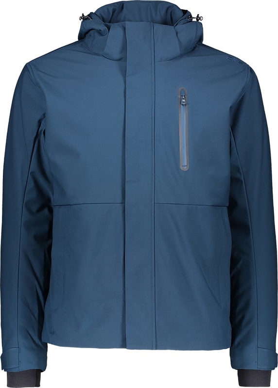 Niebieska kurtka CMP krótka z tkaniny w sportowym stylu