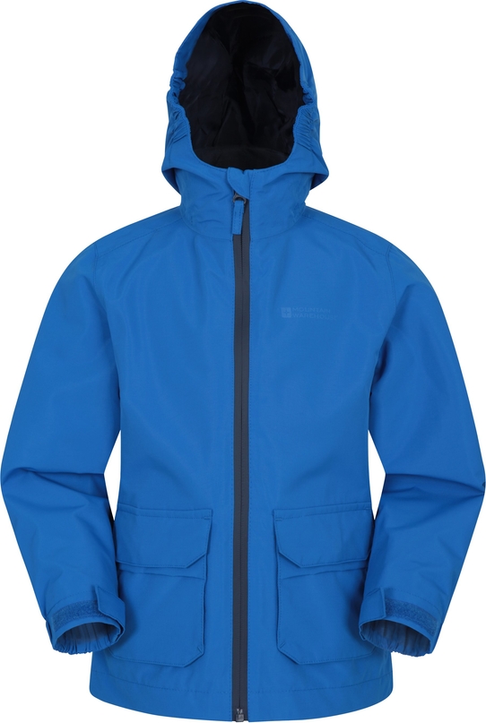 Niebieska kurtka dziecięca Mountain Warehouse dla chłopców