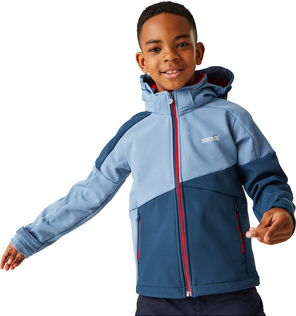 Niebieska kurtka dziecięca Regatta dla chłopców