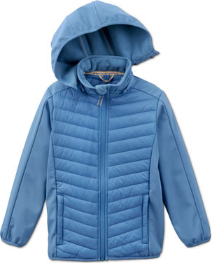 Niebieska kurtka dziecięca Tchibo dla chłopców