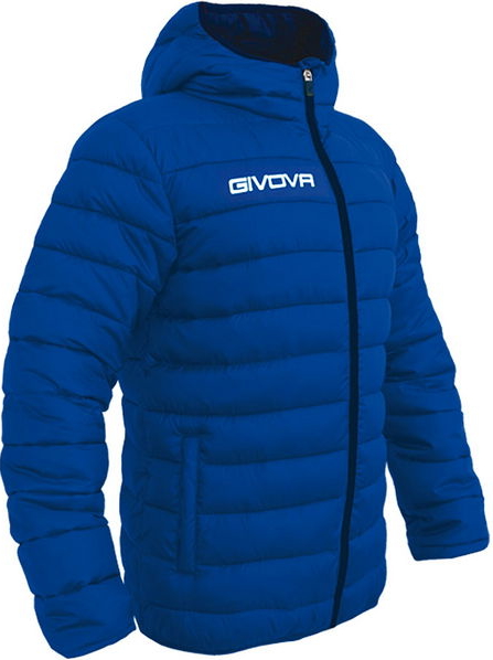 Niebieska kurtka Givova w sportowym stylu krótka