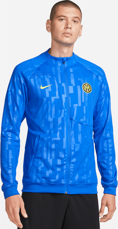 Niebieska kurtka Nike krótka w sportowym stylu