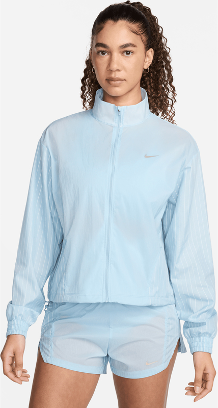 Niebieska kurtka Nike w sportowym stylu bez kaptura