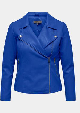 Niebieska kurtka Only w stylu casual krótka