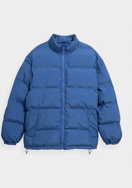 Niebieska kurtka Outhorn w stylu casual krótka