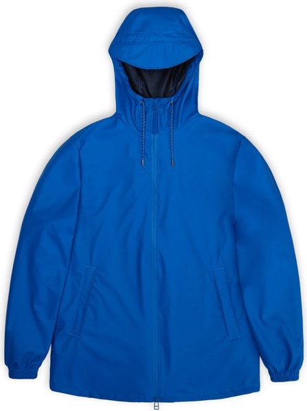 Niebieska kurtka Rains w stylu casual krótka