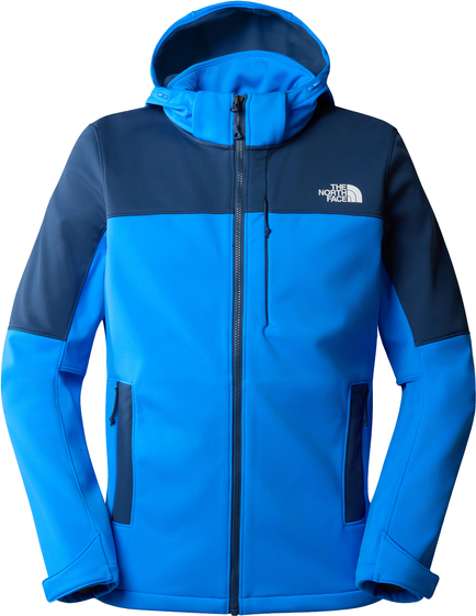 Niebieska kurtka The North Face w sportowym stylu krótka