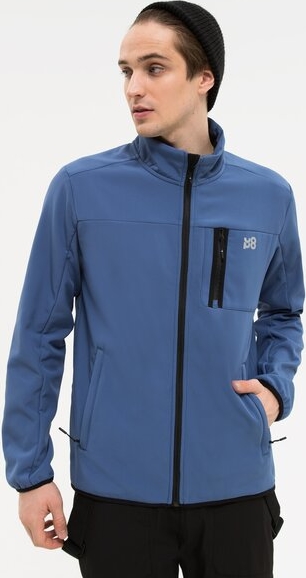 Niebieska kurtka Up8 w stylu casual krótka