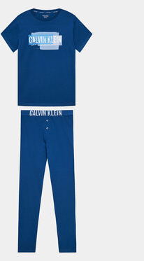 Niebieska piżama Calvin Klein Underwear