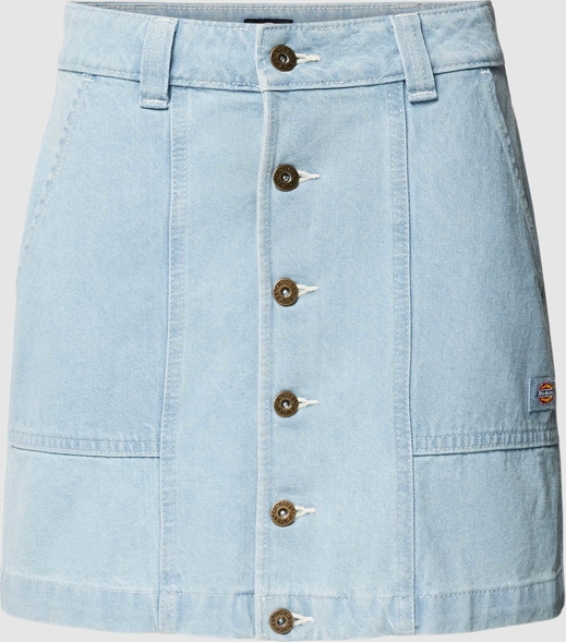 Niebieska spódnica Dickies mini w stylu casual