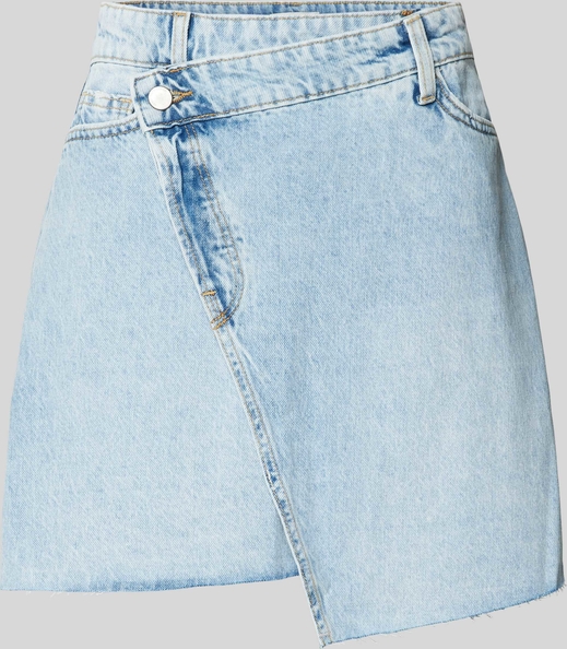 Niebieska spódnica Only z jeansu w stylu casual