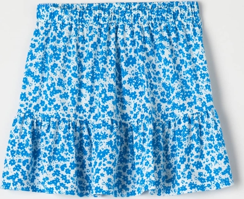 Niebieska spódnica Sinsay mini w stylu casual