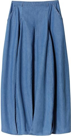 Niebieska spódnica Tatuum