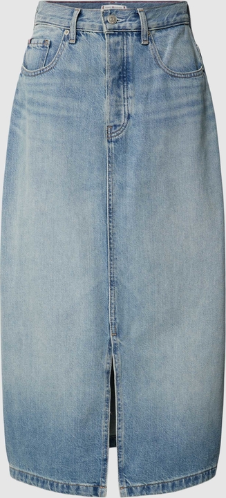 Niebieska spódnica Tommy Hilfiger w stylu casual midi