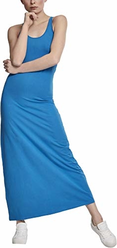 Niebieska sukienka amazon.de z okrągłym dekoltem w stylu casual