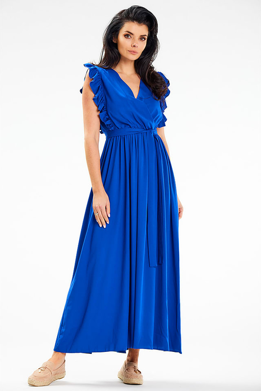 Niebieska sukienka Awama