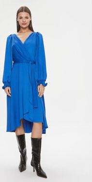 Niebieska sukienka DKNY