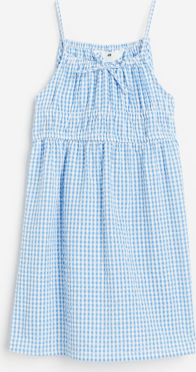 Niebieska sukienka dziewczęca H & M