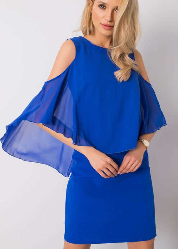 Niebieska sukienka Factory Price mini