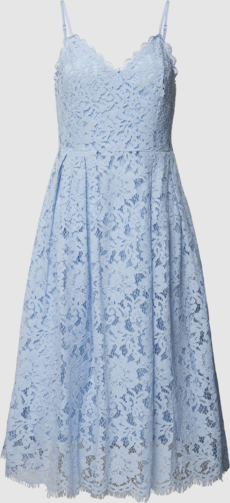 Niebieska sukienka Jake*s z dekoltem w kształcie litery v mini