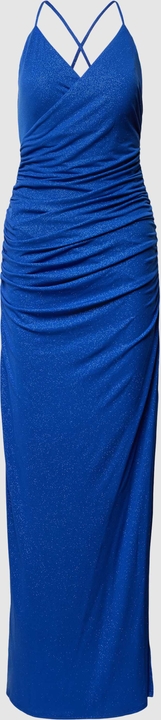 Niebieska sukienka Jake*s z dekoltem w kształcie litery v na ramiączkach maxi