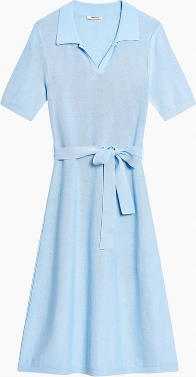 Niebieska sukienka ORSAY w stylu casual z krótkim rękawem mini