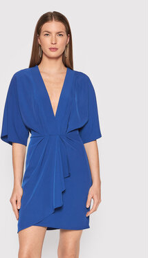 Niebieska sukienka Rinascimento mini